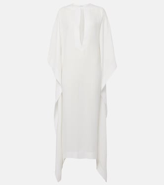 Oversize-Kaftan aus Crêpe  | Alaïa