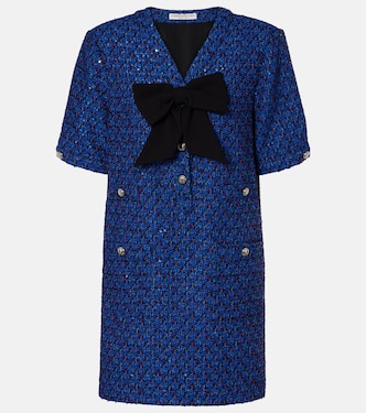 Robe en tweed à sequins | Alessandra Rich