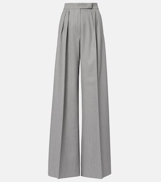 Baden virgin wool wide-leg pants | Max Mara