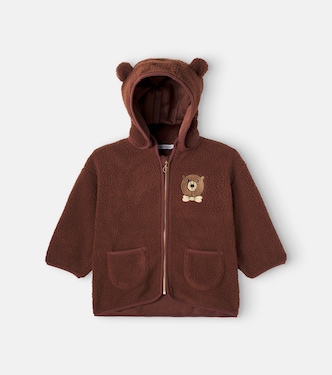 Sweat-shirt à capuche Bear brodé | Mini Rodini