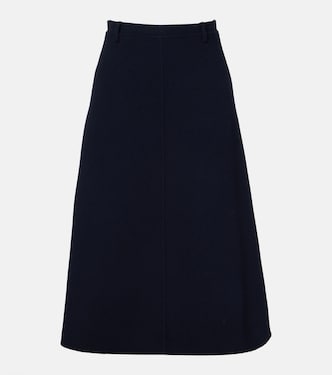 Falda midi Gloria de lana virgen | 'S Max Mara