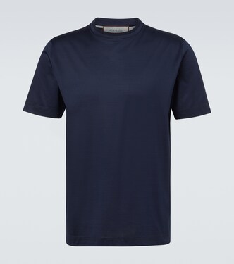 Cotton lisle T-shirt | Canali