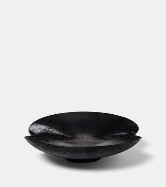 Kala Low walnut bowl by Monica Förster | Zanat