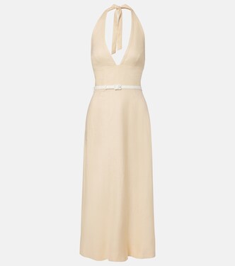 Abito midi Pamela in lino | Posse
