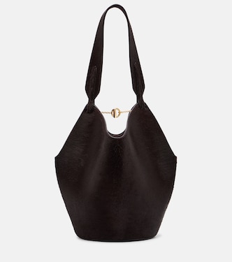 Lotus Mini calf hair tote bag | Khaite