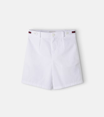 Bermuda-Shorts Web Stripe aus Baumwolle | Gucci Kids