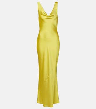 Maria satin gown | Norma Kamali