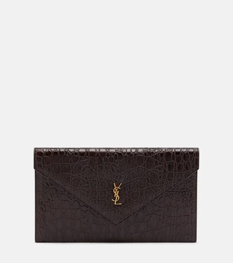 Paris Cassandre leather clutch | Saint Laurent