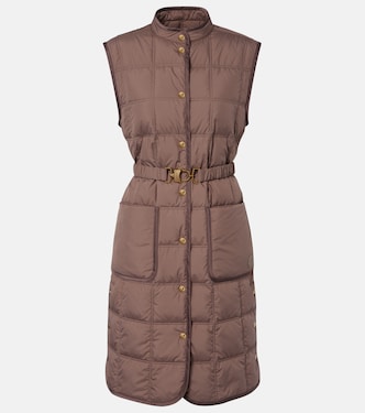 Piumino senza maniche Cygnette con cintura | Moncler