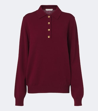Highland wool and cashmere polo sweater | Blazé Milano