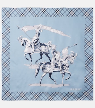 EKD silk twill scarf | Burberry