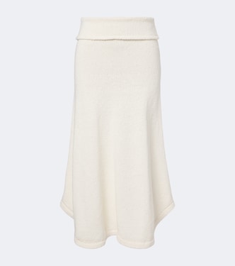 Kena knitted cotton midi skirt | Aya Muse
