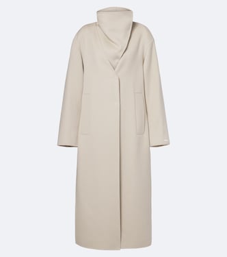Abrigo de lana virgen con cinturón | Sportmax