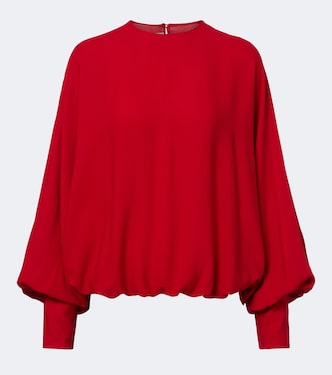 Silk georgette blouse | Valentino