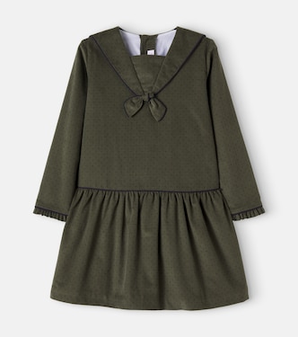 Robe Aranda en velours côtelé de coton | La Coqueta