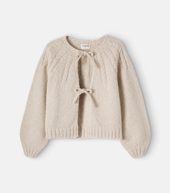 Loira tie-detail cardigan | Cozmo