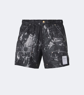 Printed technical shorts | Satisfy