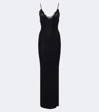 Robe longue Oana en coton mélangé | Aya Muse