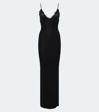 Robe longue Oana en coton mélangé | Aya Muse