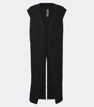 Lab cashmere and silk sweater vest | Rick Owens