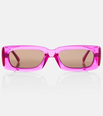 x Linda Farrow Mini Marfa rectangular sunglasses | The Attico