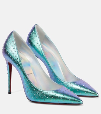 Kate 100 embellished leather pumps | Christian Louboutin