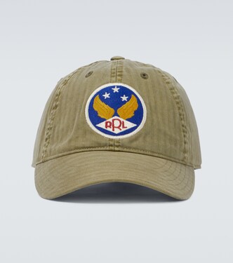 Bestickte Baseballcap aus Baumwolle | RRL