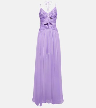 Robe aus Chiffon | Rasario