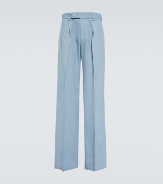 Wide-leg twill pants | Amiri