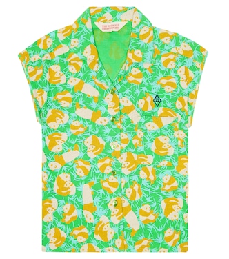 Kangaroo printed cotton T-shirt | The Animals Observatory