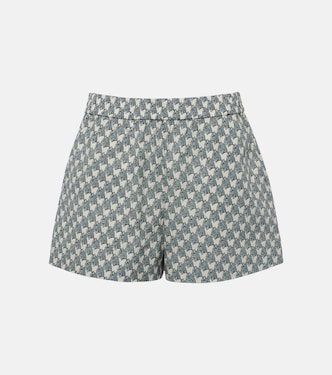 Cotton-blend poplin shorts | Tory Burch