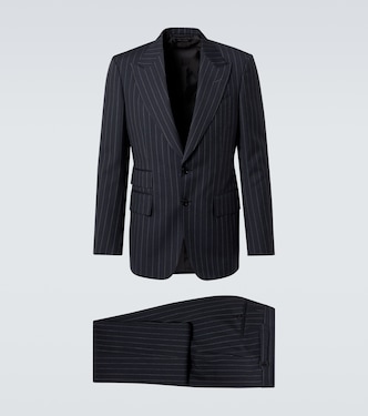 Pinstripe wool and mohair suit | Tom Ford