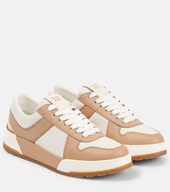 Chill leather sneakers | Max Mara