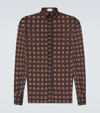 Printed wool shirt | Saint Laurent