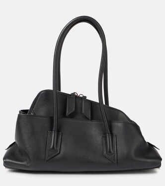 La Passeggiata Small leather tote bag | The Attico