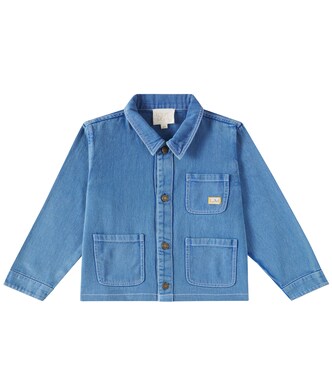 Raphael denim overshirt | Louise Misha