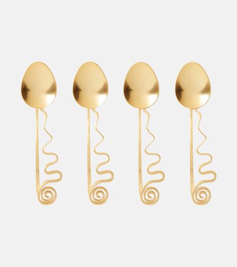 Spirale set of 4 cocktail spoons | L'Objet