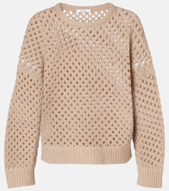 Essen open-knit cashmere and silk sweater | Max Mara