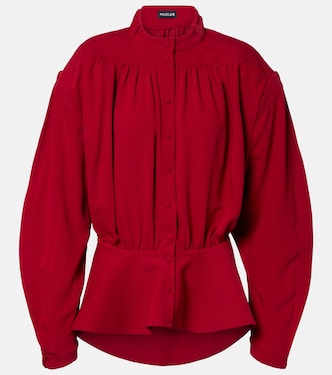 re/edit Hiver Russe crêpe twill blouse | Mugler