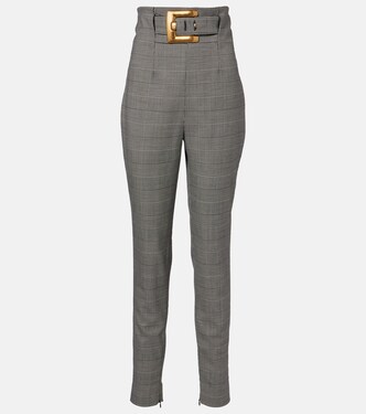 Schmale Hose aus einem Wollgemisch | Balmain