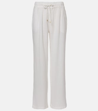 Krissy cotton wide-leg pants | Melissa Odabash