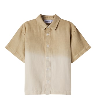 Richie ombré linen and cotton shirt | Molo
