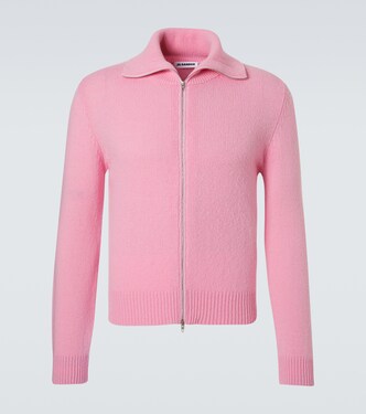 Wool-blend zip-up sweater | Jil Sander