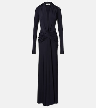 Abito lungo in jersey | Victoria Beckham