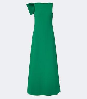 Mallory crêpe gown | Safiyaa