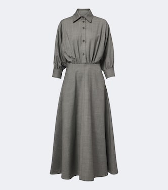 Hemdblusenkleid Eleanor aus Wolle | Altuzarra
