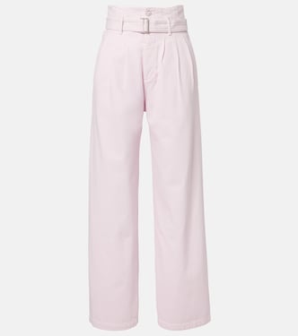 x Maria McManus belted wide-leg jeans | Agolde
