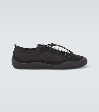 Speedrock suede-trimmed sneakers | Prada