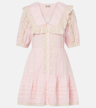 Robe Dove en coton à broderie | Rixo