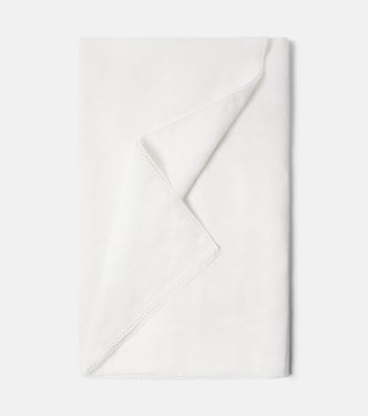 Lace-trimmed linen tablecloth | Once Milano